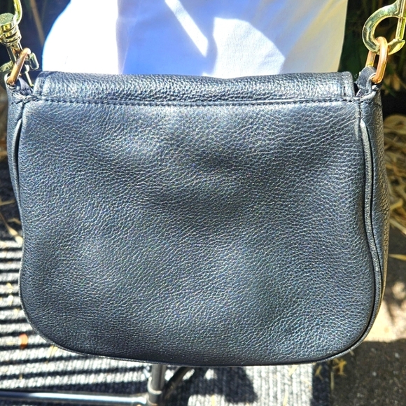 MARC JACOBS Empire City Messenger Pebbled Leather Crossbody Bag Guitar Strap - Picture 13 of 13